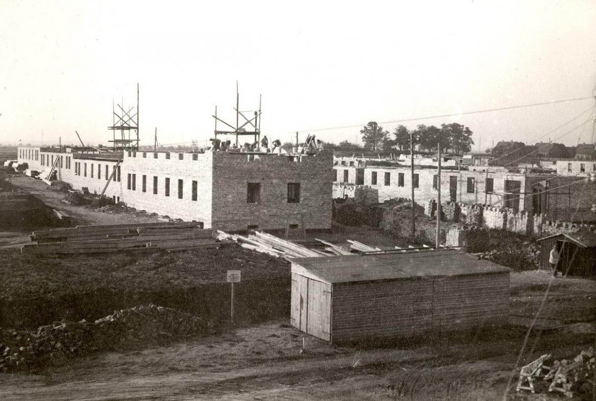 Wintershall Siedlung III - Mücheln Oktober 1942