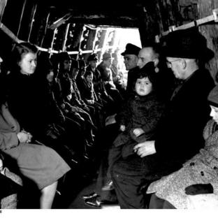 Luftschutzstollen für die Zivilbevölkerung